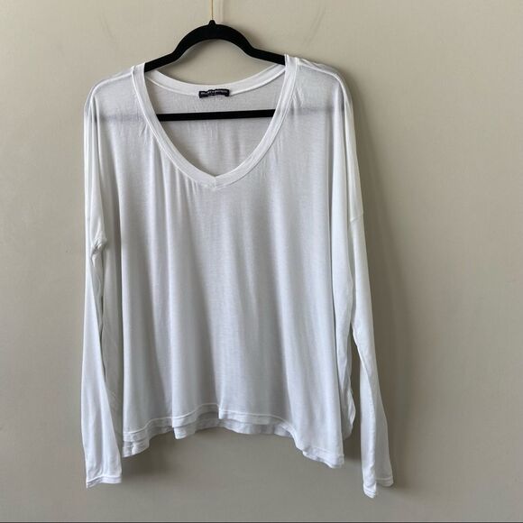 Brandy melville-loose Fit Lightweight Long Sleeve Top - Picture 5 of 9